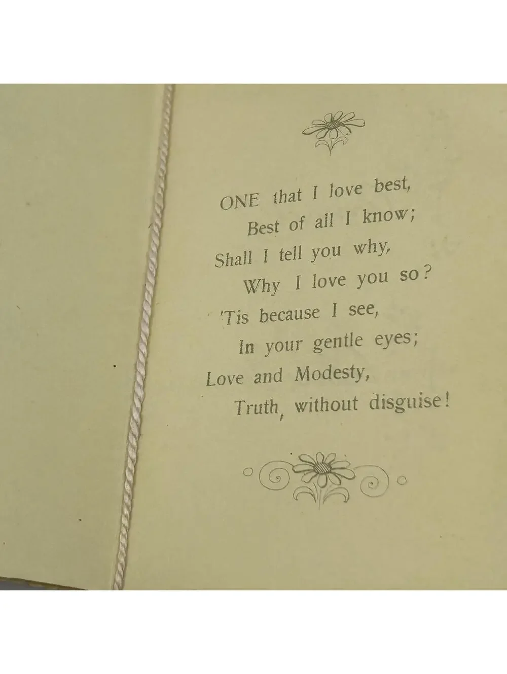 Antique Die-Cut Embossed Greeting Card Booklet Pansies 1900-1915 Gilt Poem F2